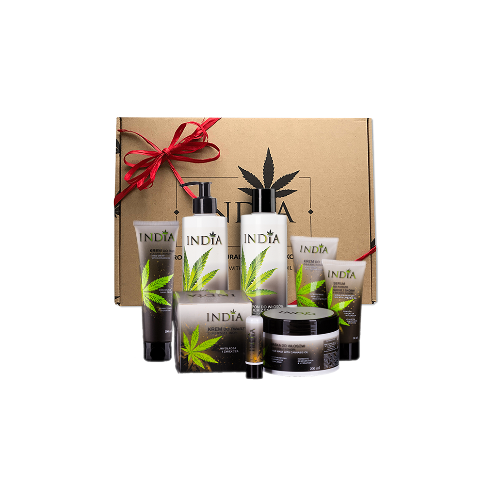 Gift set - skin care Hemp oil cosmetics